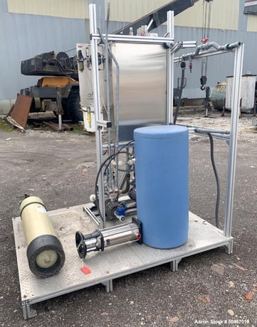 Ionics Life Sciences RO system, 4" diameter x 48" long, 3 HP Grundfos pump - Image 7