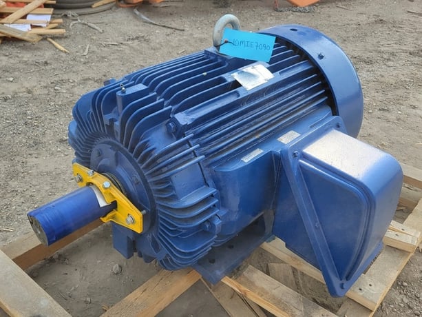 150 HP 1185 RPM Teco Westinghouse, Frame 447T, Marine duty, 575 Volts, new surplus - Image 6