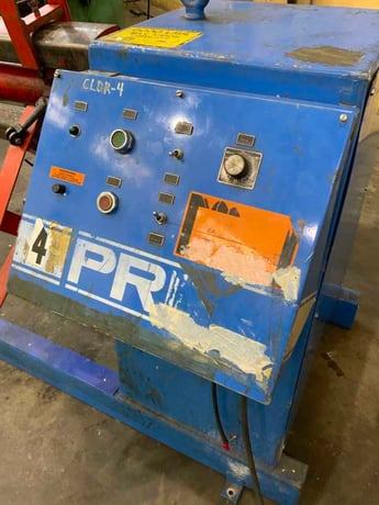 4000 lb. Press Room Equipment #PR-364000DC, motorized coil reel, 36" width, 15"-20" ID, 60" outside - Image 5
