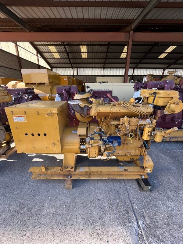 65 KW Caterpillar #3304DIT, diesel generator set, 277/480 Volts, 3-phase, 2000 - Image 1