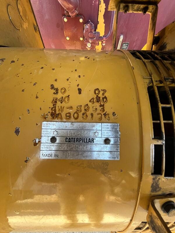 65 KW Caterpillar #3304DIT, diesel generator set, 277/480 Volts, 3-phase, 2000 - Image 7