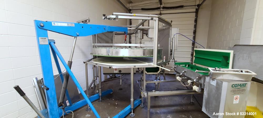 Comat #M22TR, Mozzarella Molding Machine, 4400-5500 lbs/hr., w/(2) 8 oz & (2) 16 oz Molding, 6' H x 10' width - Image 5
