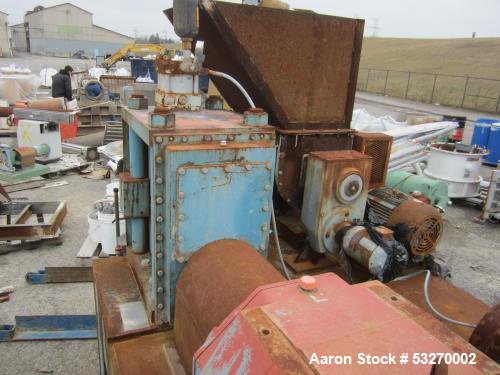 No. WP30-5-5 Ferro Tech, Roll Compactor, (2) 12" diameter x 5" width Rolls, 3/4" width x 21/4" L Roll Face - Image 4