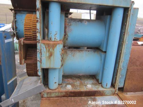 No. WP30-5-5 Ferro Tech, Roll Compactor, (2) 12" diameter x 5" width Rolls, 3/4" width x 21/4" L Roll Face - Image 5