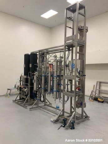 Vitalis Extraction Technology #R200, CO2 Extraction System, (2) 100 liter Extraction Vessel, Hydraulic power - Image 2