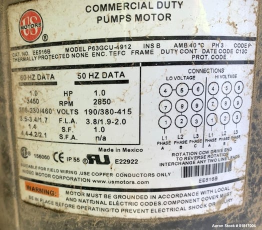 250 scfm, 230 psig, Sullair #RC-250-460-3-60-A, Refrigerated Air Compressed Dryer, R135A Refrigerant, 150 F - Image 7