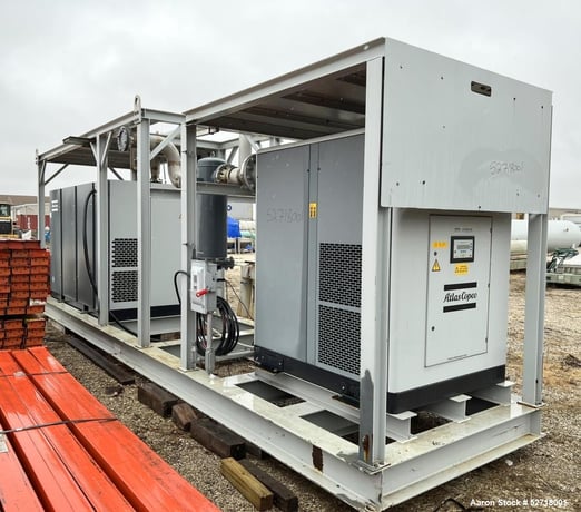 8000 cfm, 33 psig, Atlas Copco #ZE4-B, Air Compressor Dryer System/Package, 125 HP, 3560 RPM, 208-230/-460 V - Image 4