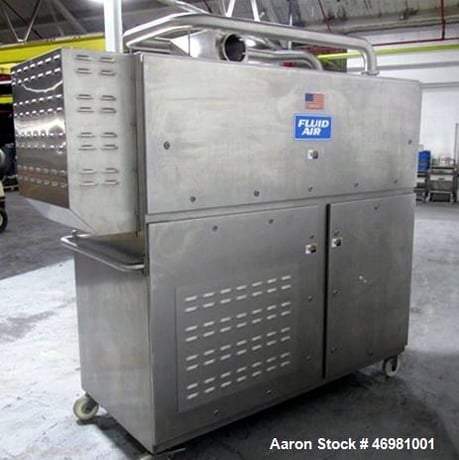 Fluid Air #0020, Fluid Bed Dryer Granulator, Stainless Steel, 12 kW Heater, 575 V, 1999 - Image 4