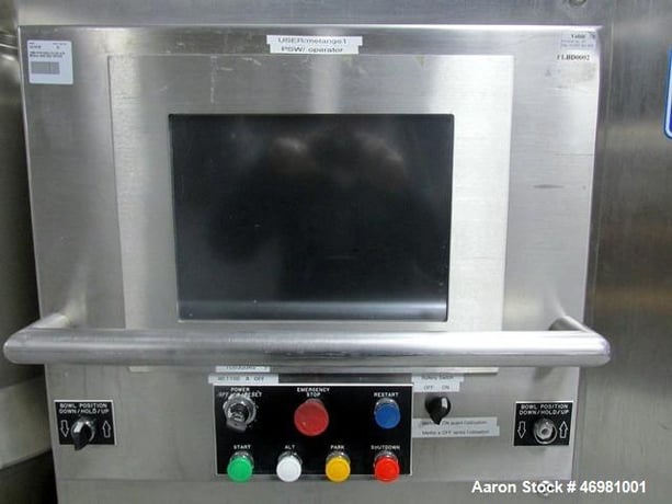 Fluid Air #0020, Fluid Bed Dryer Granulator, Stainless Steel, 12 kW Heater, 575 V, 1999 - Image 7