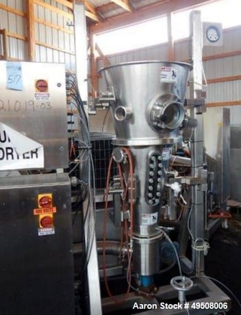 Glatt #GPCG-5, Fluid Bed Dryer, 22 liter capacity, 7" & 9" Wurster inserts - Image 7