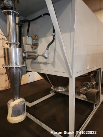 Pentronix #370, Spray Dryer, 47.5" diameter x 27.5" straight side x 26" cone Interior, 12" bottom discharge - Image 4