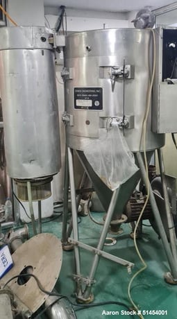 Bowen Engineering #BLSA, Laboratory Spray Dryer, Stainless Steel, 30" diameter x 28" straight side x 30" - Image 1