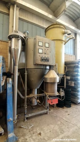 GEA Niro #Production-Minor, Spray Dryer, Stainless Steel, 46.8" diameter x 31.2" straight side x 31.2" cone - Image 1