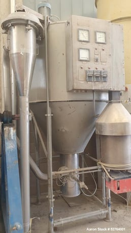 GEA Niro #Production-Minor, Spray Dryer, Stainless Steel, 46.8" diameter x 31.2" straight side x 31.2" cone - Image 2
