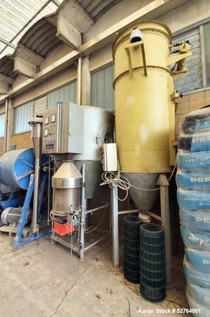 GEA Niro #Production-Minor, Spray Dryer, Stainless Steel, 46.8" diameter x 31.2" straight side x 31.2" cone - Image 4