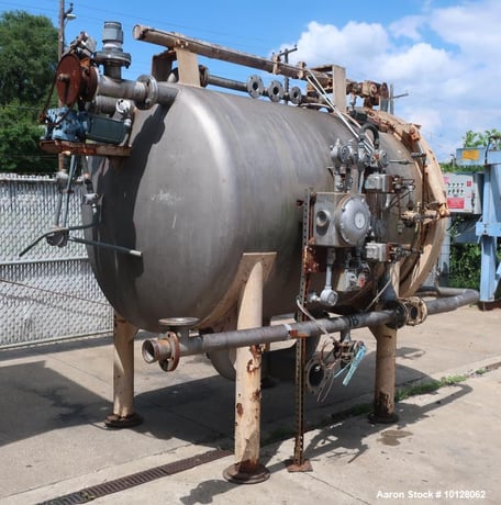 500 sq.ft. Industrial Filter & Pump #122.332, Vertical Leaf Filter, (19) 44" x 44" filter leaves, 70 psi, 180 - Image 2