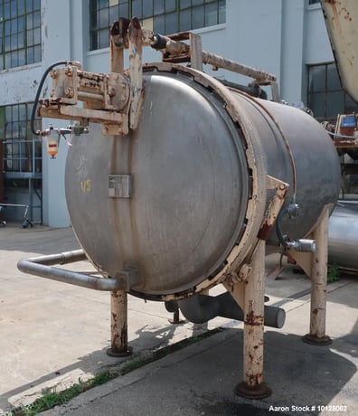 500 sq.ft. Industrial Filter & Pump #122.332, Vertical Leaf Filter, (19) 44" x 44" filter leaves, 70 psi, 180 - Image 4