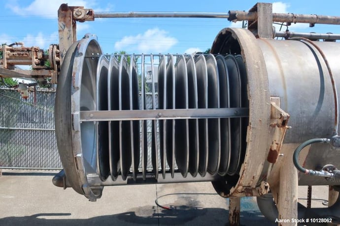 500 sq.ft. Industrial Filter & Pump #122.332, Vertical Leaf Filter, (19) 44" x 44" filter leaves, 70 psi, 180 - Image 7
