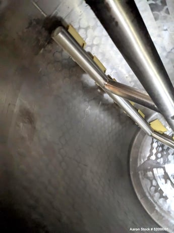 500 gallon A &B Process Systems, Jacketed Processor Tank, Stainless Steel, 48" diameter x 49" straight side - Image 8