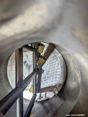 500 gallon A &B Process Systems, Jacketed Processor Tank, Stainless Steel, 48" diameter x 49" straight side - Image 10