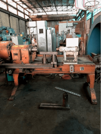 26" Haag #Spin-Master, designed for heavy work, 4-speed Drive-All gear box, 5 HP, tooling - Image 1