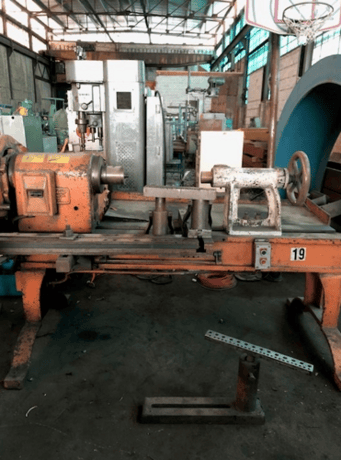 26" Haag #Spin-Master, designed for heavy work, 4-speed Drive-All gear box, 5 HP, tooling - Image 3