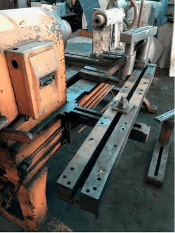 26" Haag #Spin-Master, designed for heavy work, 4-speed Drive-All gear box, 5 HP, tooling - Image 5