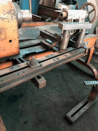 26" Haag #Spin-Master, designed for heavy work, 4-speed Drive-All gear box, 5 HP, tooling - Image 6
