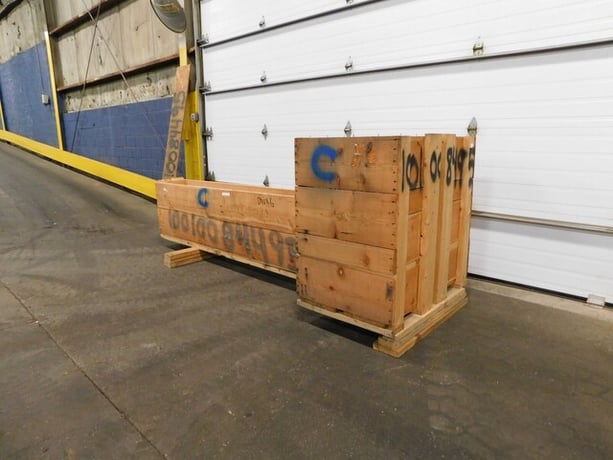 Pfaudler Cryo-Lock, glass lined 3 blade agitator, 107.5" long x 3" diameter - Image 3