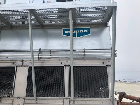 547 Ton, Evapco #4T29918, cooling tower, (2) 20 HP fans, serial #14587447 - Image 4