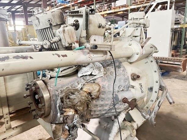 3.5 cu.ft. J.h. Day, Stainless Steel nauta mixer, 125 psi @ 353°F, 5 HP, serial #42408-1759, 1988 - Image 9
