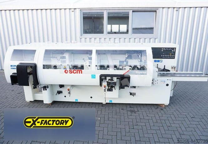 SCM #Superset-TX, feed through moulder, 7-head, 9-7/16" x 4-3/4" capacity, 1-9/16" spindle - Image 2