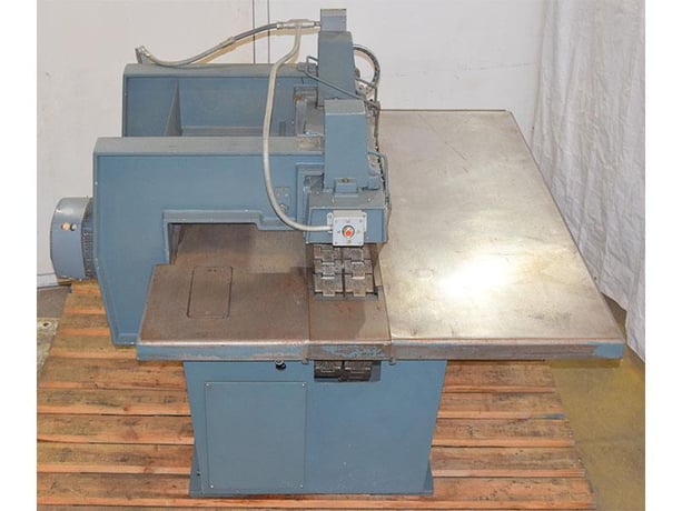Diehl #SL-52, single blade straight line rip-saw, 15 HP, 2" arbor, 14"-18" blade, 65-190 FPM, 61" x 80" table - Image 2