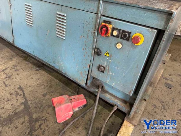 8" x 8" x 3/4" Kingsland #XS, hydraulic ironworker, 175 ton, 24" throat, 15 HP - Image 6