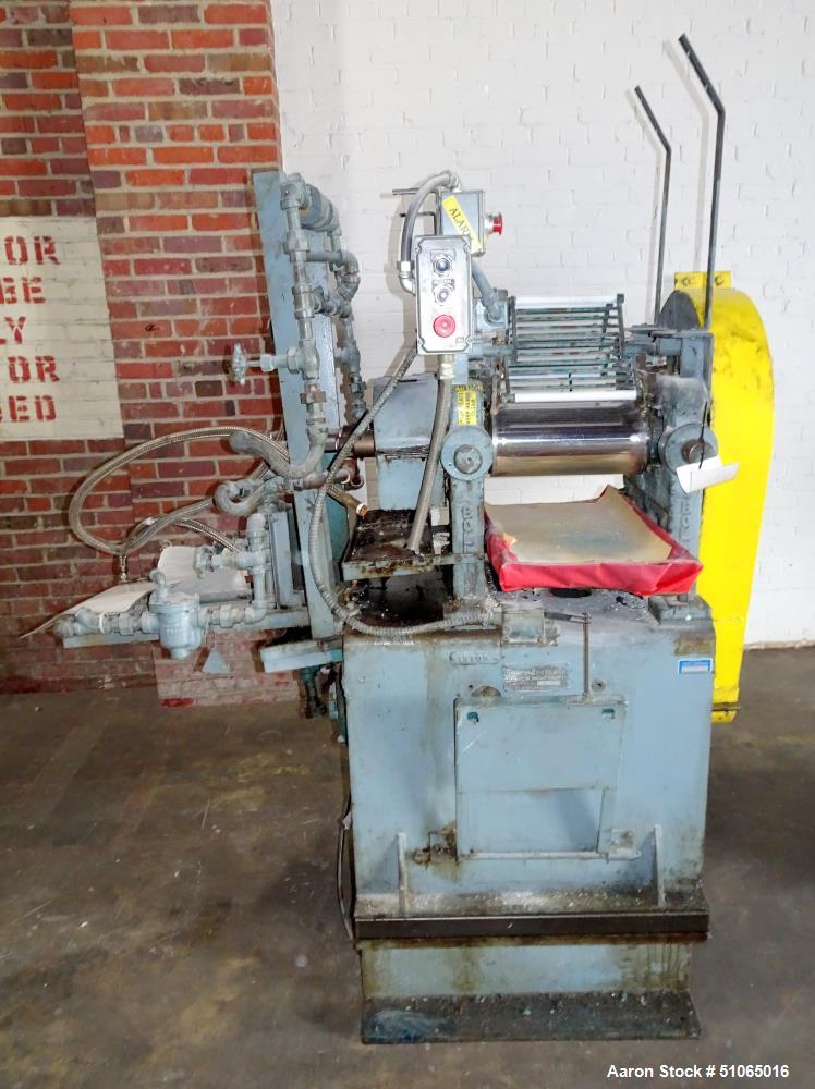 6" x 12" Stewart #6" x12", Pilot Two Roll Mill, 5 HP, 220/440 V - Image 1