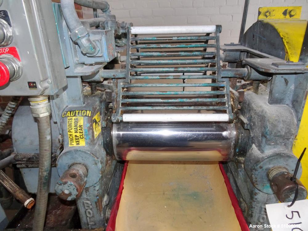 6" x 12" Stewart #6" x12", Pilot Two Roll Mill, 5 HP, 220/440 V - Image 6