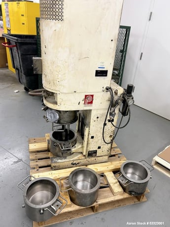 Premier Mill #PLM5, Planetary Mixers, Stainless Steel, 5 liter total capacity, 3 liter work capacity, 8.5" - Image 1