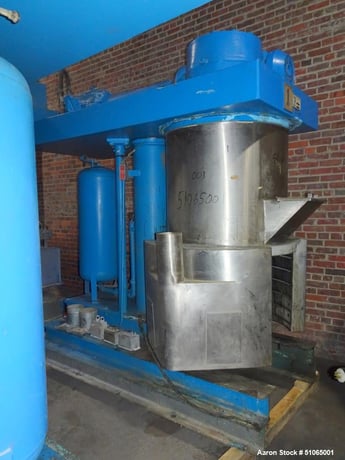 100 gallon Ross #HDM-100, Double Planetary Mixer, Stainless Steel, 10-100 gallon, (2) Stirrers, 34" diameter - Image 3