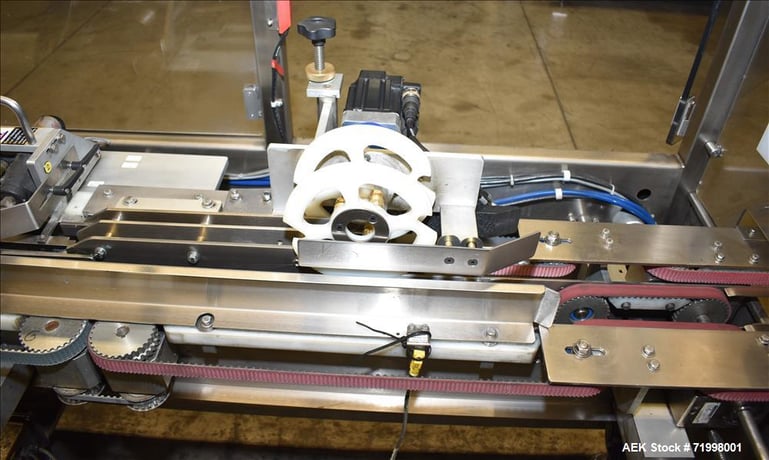 Delkor #FSC, Top Seal Carton Flange Closer, K Cup, 55 CPM, 20" L x 14" width x 14.5" H max Carton Size, 480 V - Image 8