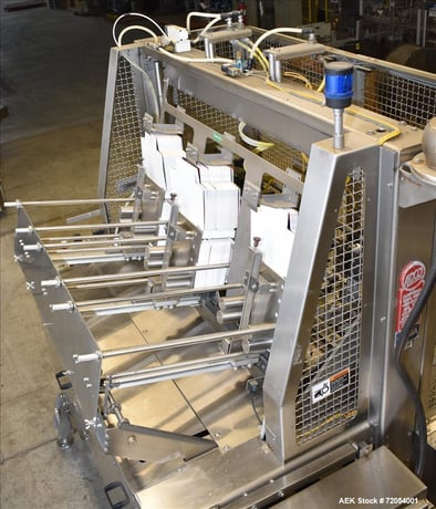 Adco #AFHXX-40-3, Triseal Carton Former, three-head, tab-lock style hooded trays, 17" L x 8" width x 4" depth - Image 7