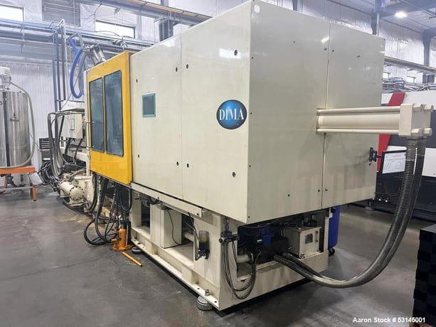 650 Ton, 92 oz., DS Machinery #DMT-650, Dima Injection Mold Machine, 33" max Opening stroke, 16.5"-35" Mold - Image 2