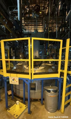 5000 gallon 3V Tech #BE5000, Glass Lined Reactor, 108" diameter x 110" straight side, 90/FV psi @ 400°F - Image 2