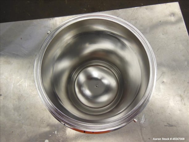 .79 gallon DCI, reactor, Stainless Steel, vertical, 6" diameter x 8" straight side, 40/-15 psi @ -20 to - Image 5