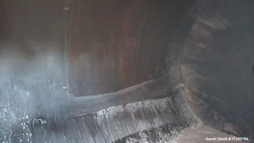 10000 gallon 144" x 144", Carbon Steel Tank, flat bottom, dished top, insulated - Image 9