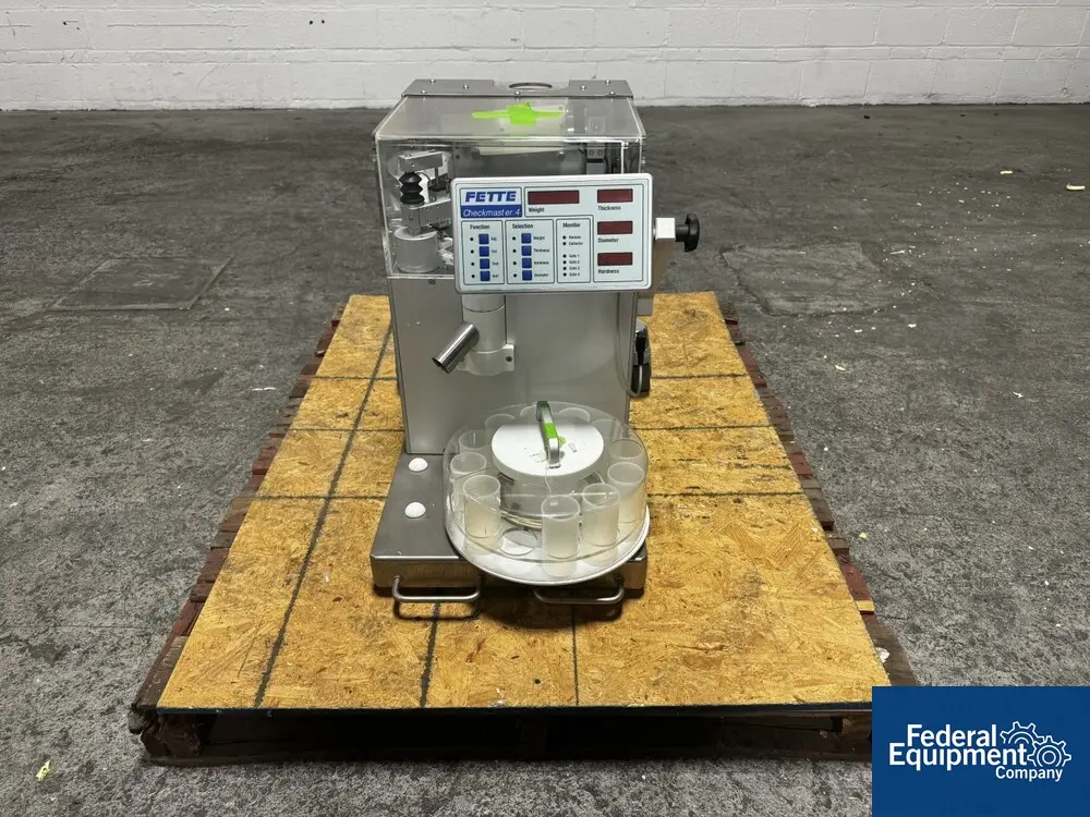 Tablet Tester, Fette #Checkmaster-4.1, 230 volt, serial# 82 1413, built 2005 - Image 1