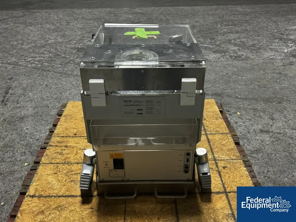 Tablet Tester, Fette #Checkmaster-4.1, 230 volt, serial# 82 1413, built 2005 - Image 4