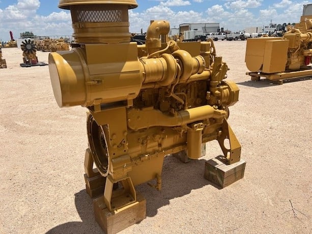 450 HP Caterpillar #C15, industrial diesel engine, 1800 RPM, 753 hours, rblt. - Image 2