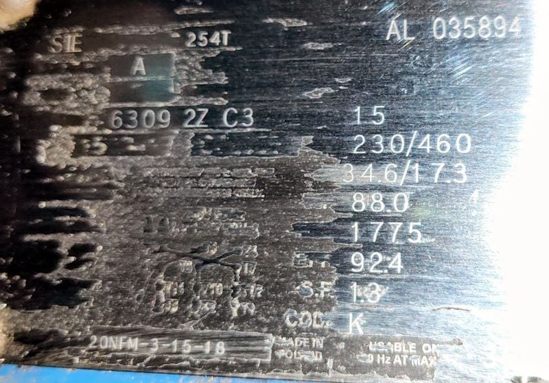 84" width x 60" H x 72" D Can-Eng, batch tempering furnace, 1400&deg;F, 480 V., 3-phase - Image 9