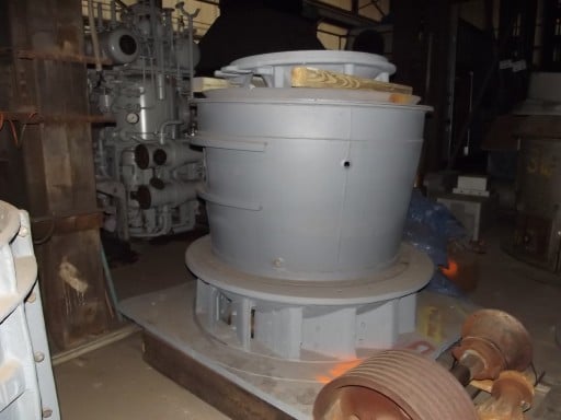 Raymond #4237, roller mill with double whizzer, 60/30 HP - Image 2