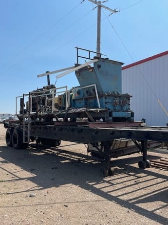 American Pulverizer #TRS-3535, mobile shredder, 35" x35" feed opening - Image 3